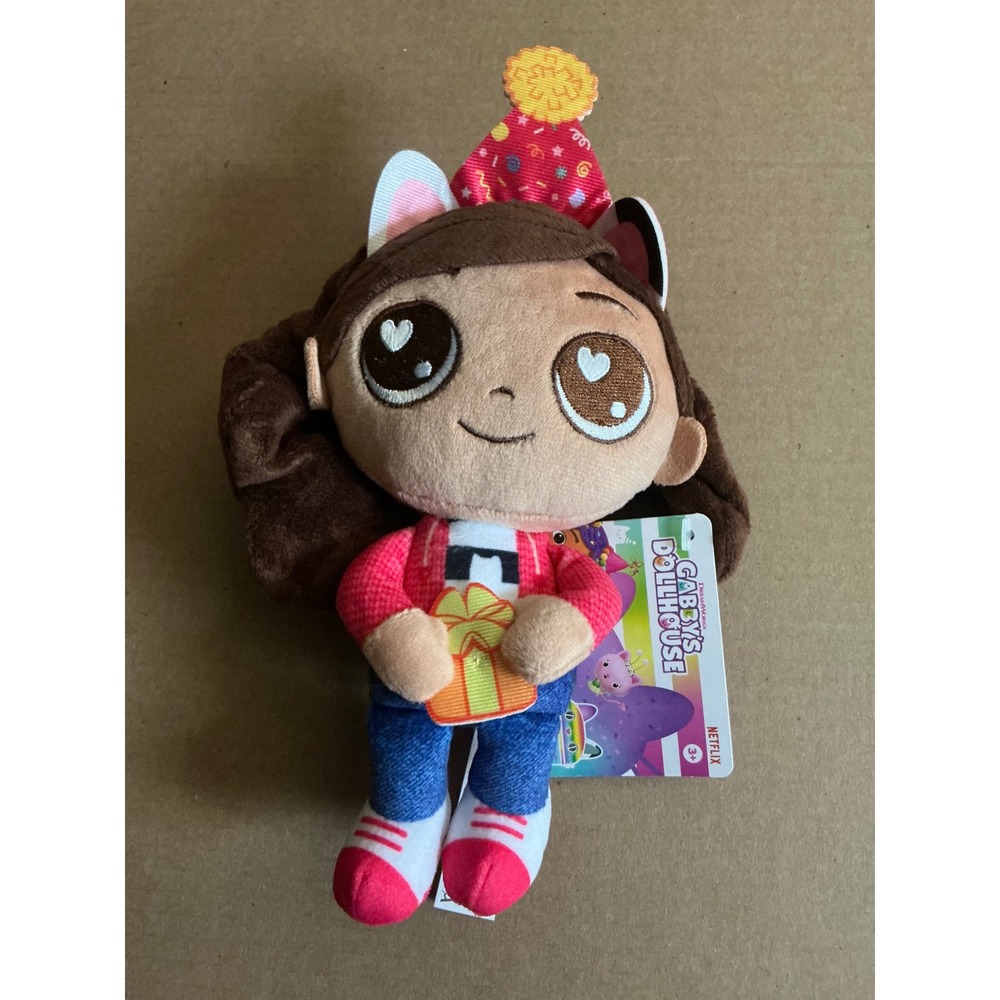 Gabby's Dollhouse Party Plush Gabby Girl Cat-errific Celebration 6070090